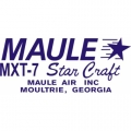 Maule MXT-7 Star Craft Aircraft Decal/Sticker 2 1/2''high x 5 1/2''wide!